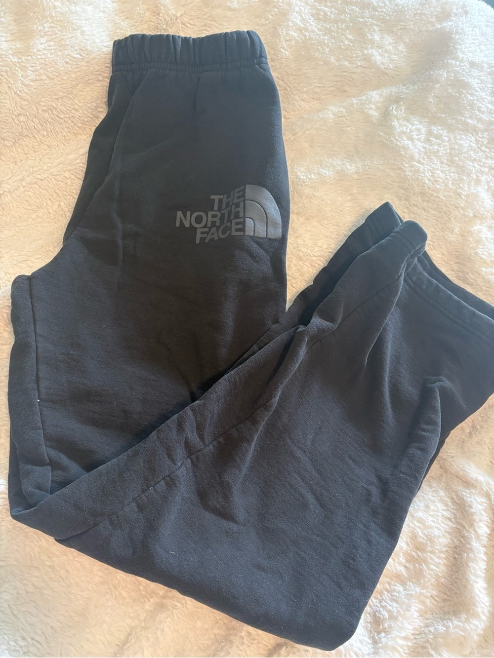 The North Face women’s Black Logo Sweatpants